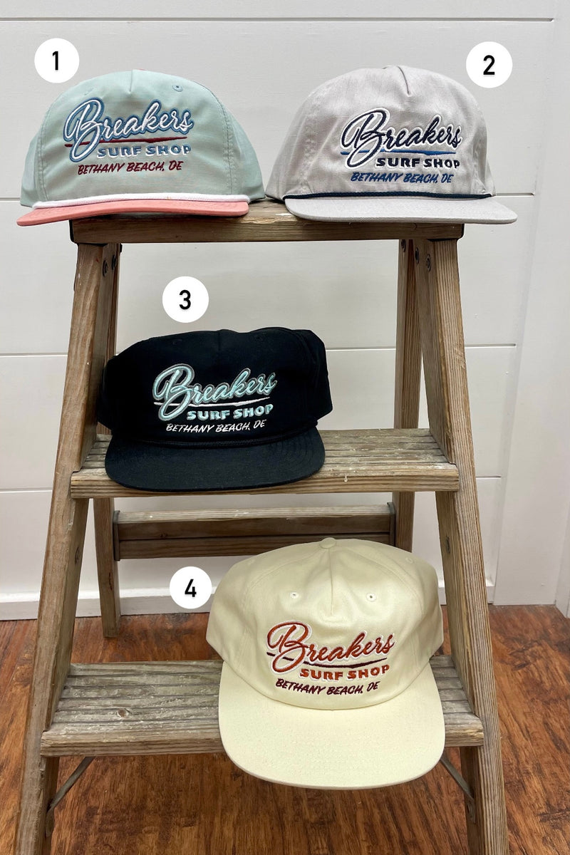 Vintage Sign 5 Panel Rope Hat – Breakers Surf Shop
