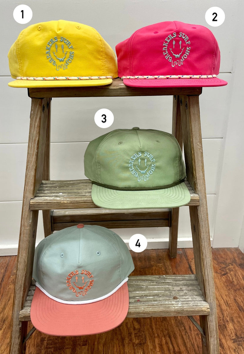 Happy Daze 5 Panel Rope Hat – Breakers Surf Shop