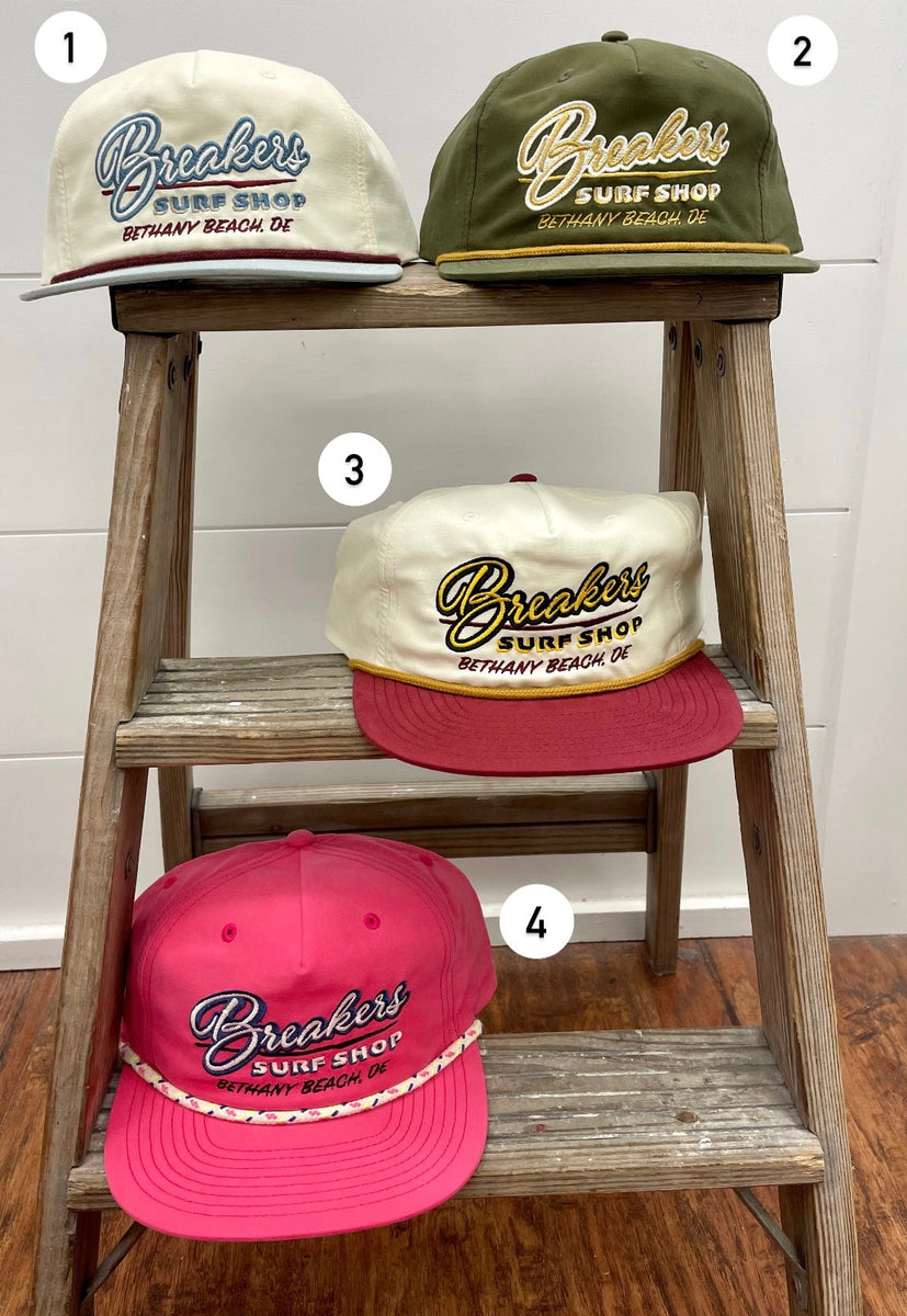 Vintage Sign 5 Panel Rope Hat – Breakers Surf Shop