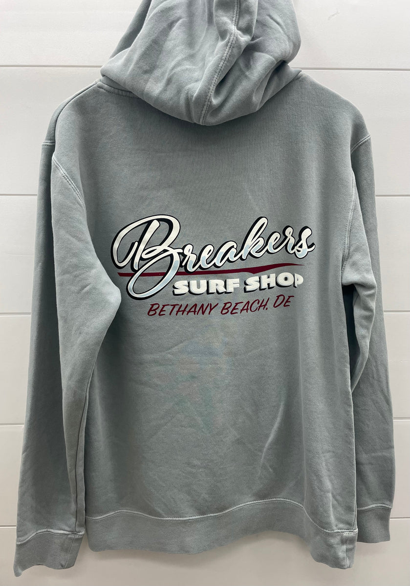 Vintage Sign Hoodie Breakers Surf Shop