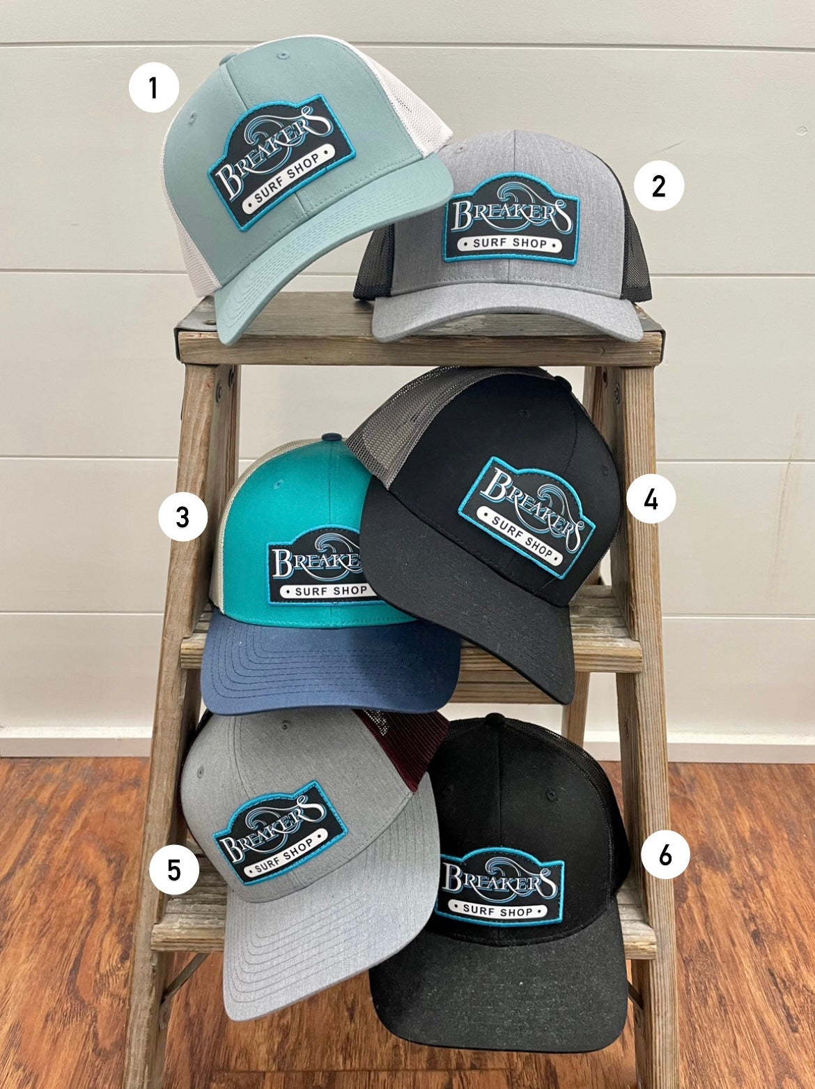 3 Wave Pre-Curved Trucker